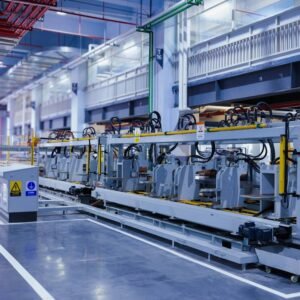 Industrial machinery protected with made-to-measure covers